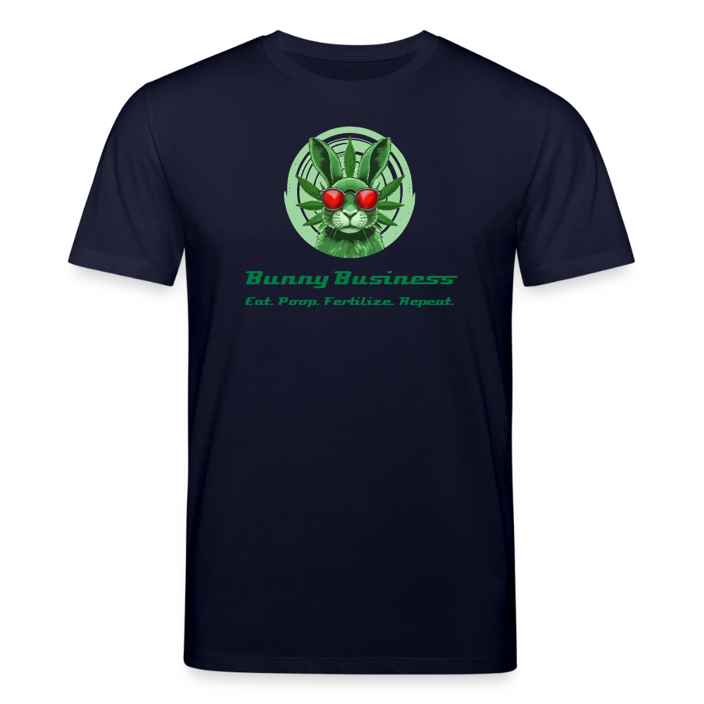 Trage die Revolution am Körper! SUPERBUNNY Unisex Organic T-Shirt - Navy