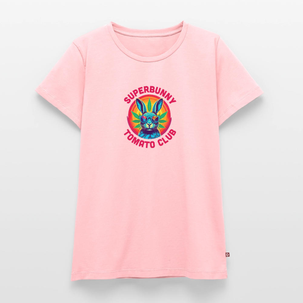 Superbunny Club Tee – für echte Pflanzköniginnen - Rosa