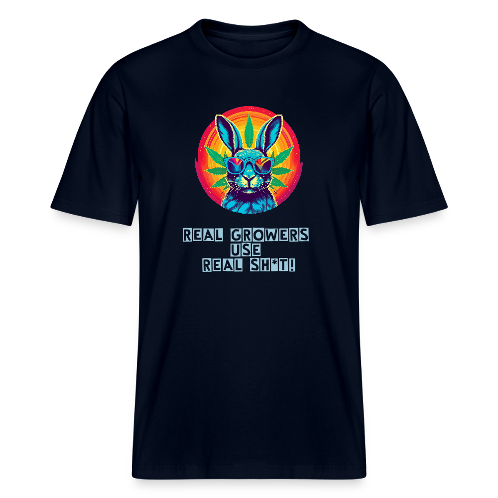 Superbunny Signature Tee – Für alle, die wissen, was wirklich wächst. - Navy