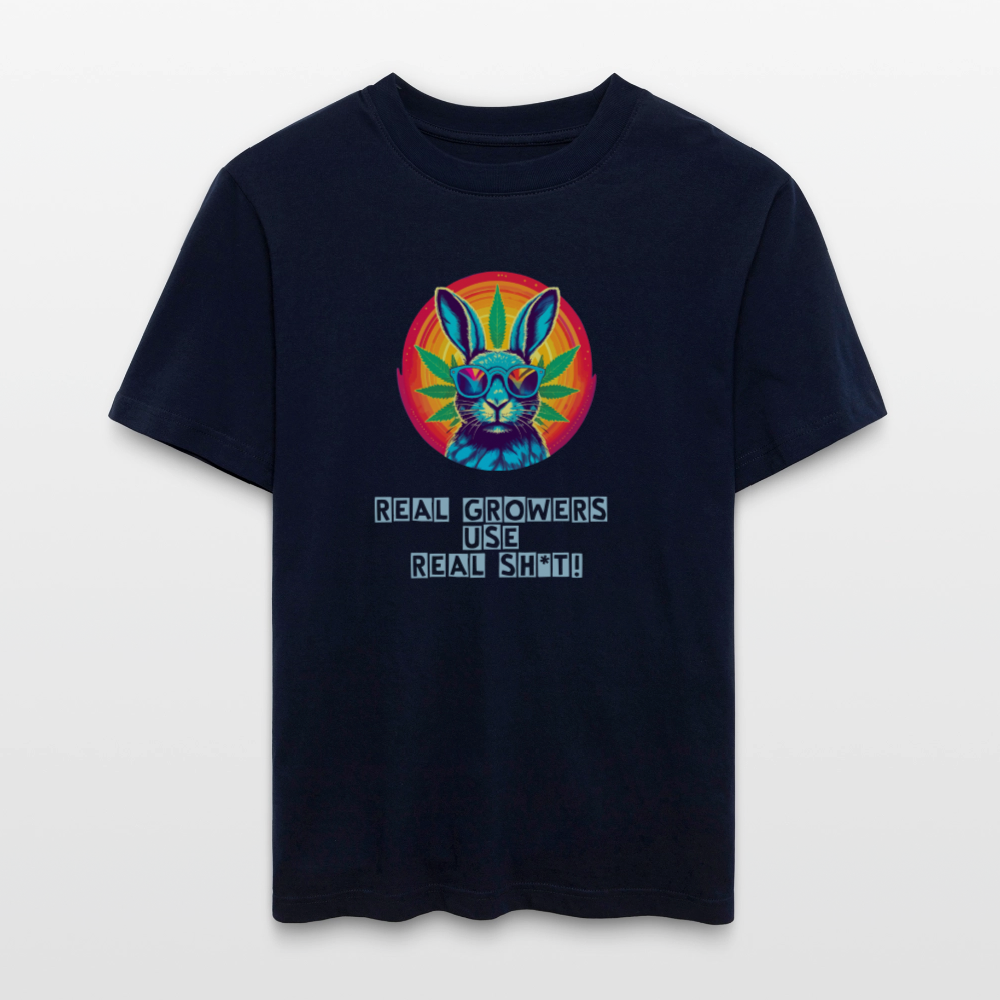 Superbunny Signature Tee – Für alle, die wissen, was wirklich wächst. - Navy