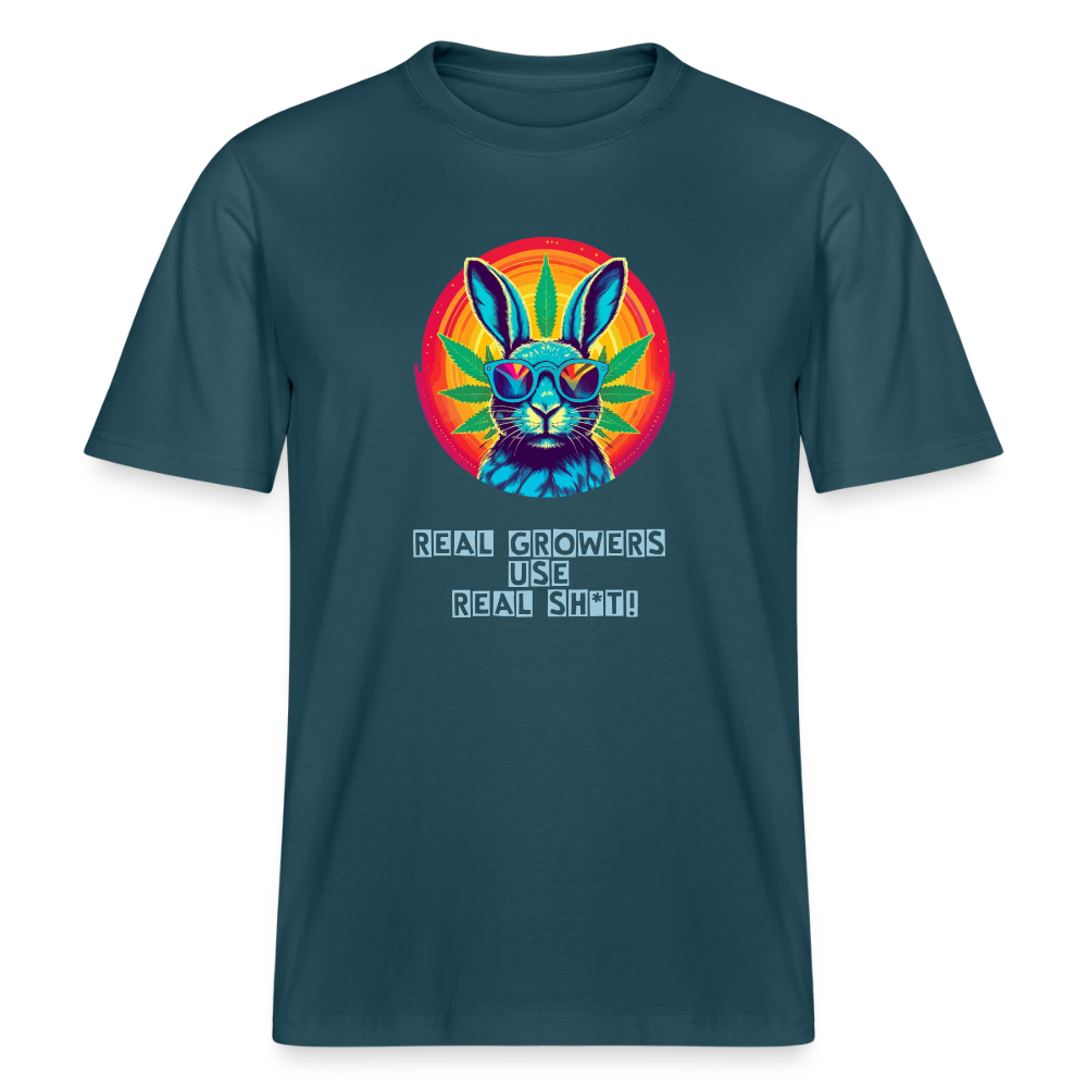 Superbunny Signature Tee – Für alle, die wissen, was wirklich wächst. - Dunkles Petrol