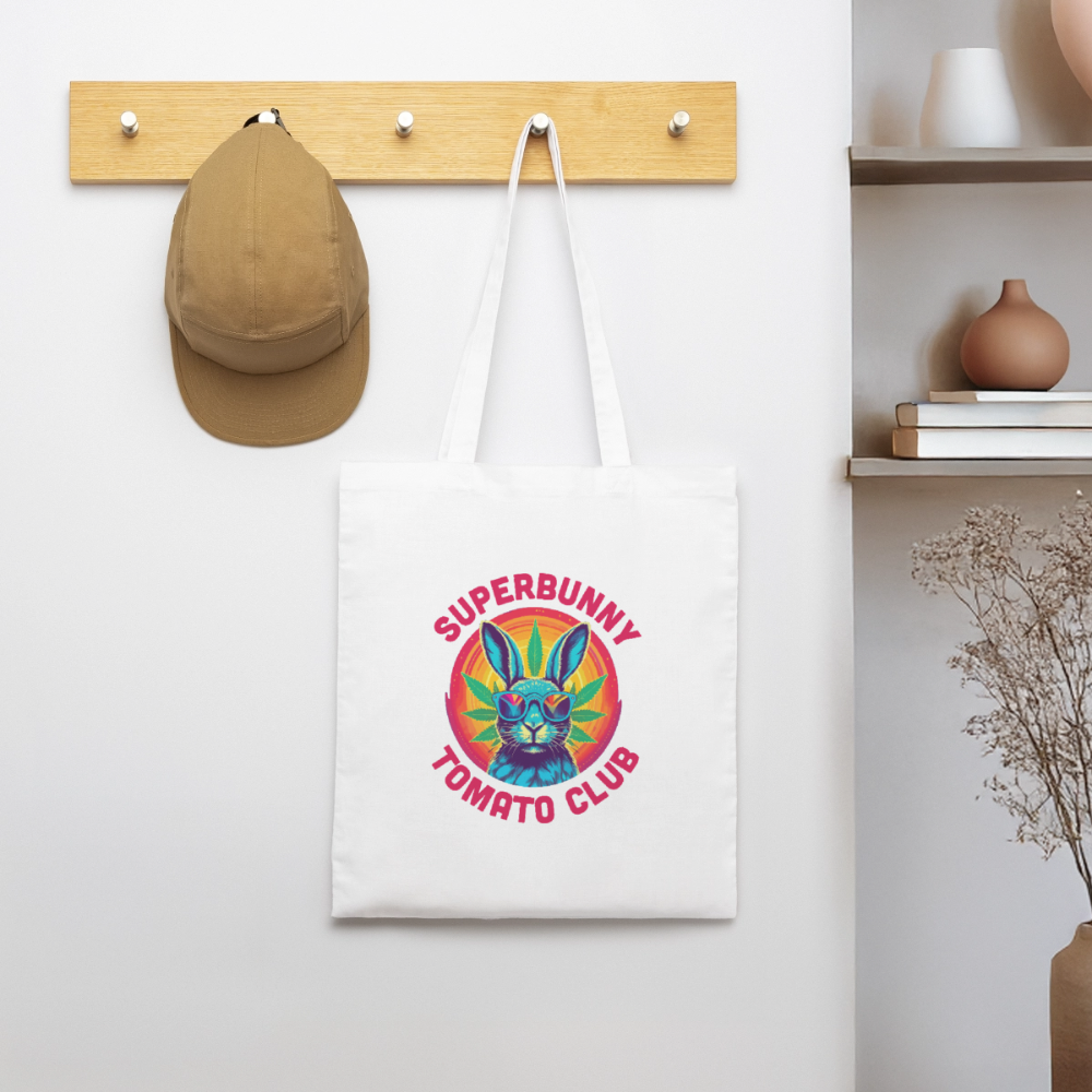 Superbunny Beutel – Trage die Hasenkraft überall! - Weiß