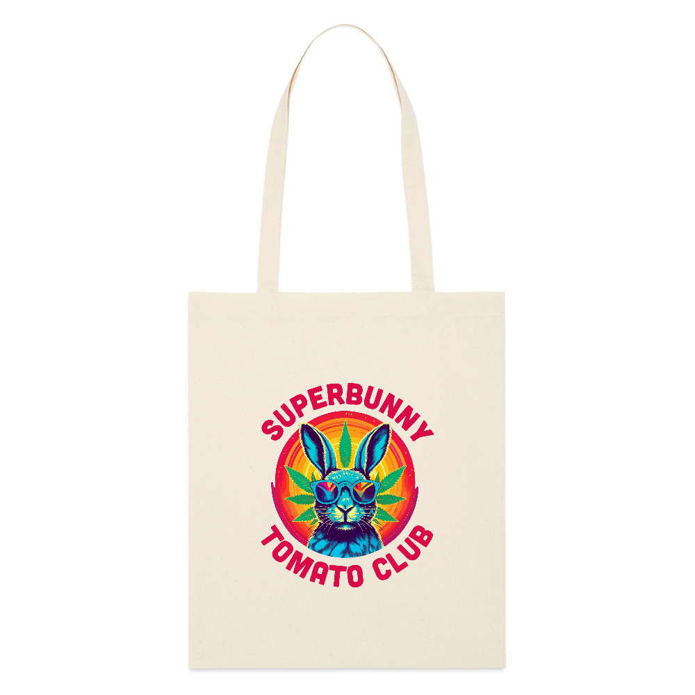 Superbunny Beutel – Trage die Hasenkraft überall! - Weißgrau