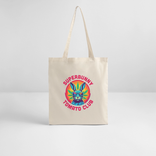 Superbunny Beutel – Trage die Hasenkraft überall! - Weißgrau