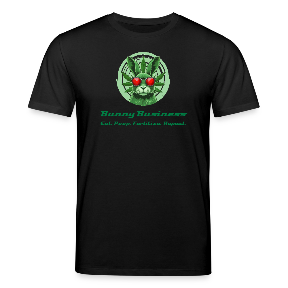 Trage die Revolution am Körper! SUPERBUNNY Unisex Organic T-Shirt - Schwarz