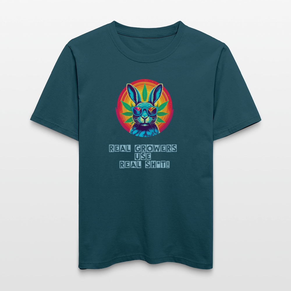 Superbunny Signature Tee – Für alle, die wissen, was wirklich wächst. - Dunkles Petrol