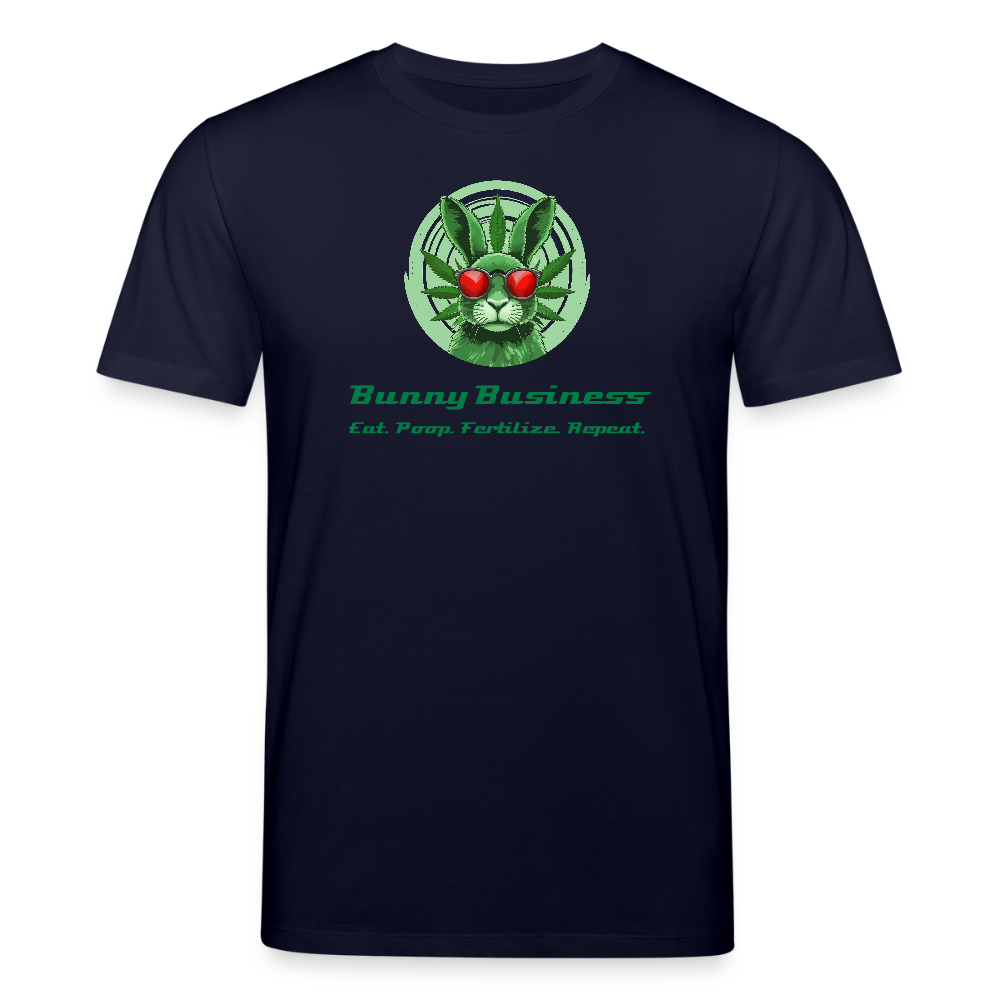 Trage die Revolution am Körper! SUPERBUNNY Unisex Organic T-Shirt - Navy